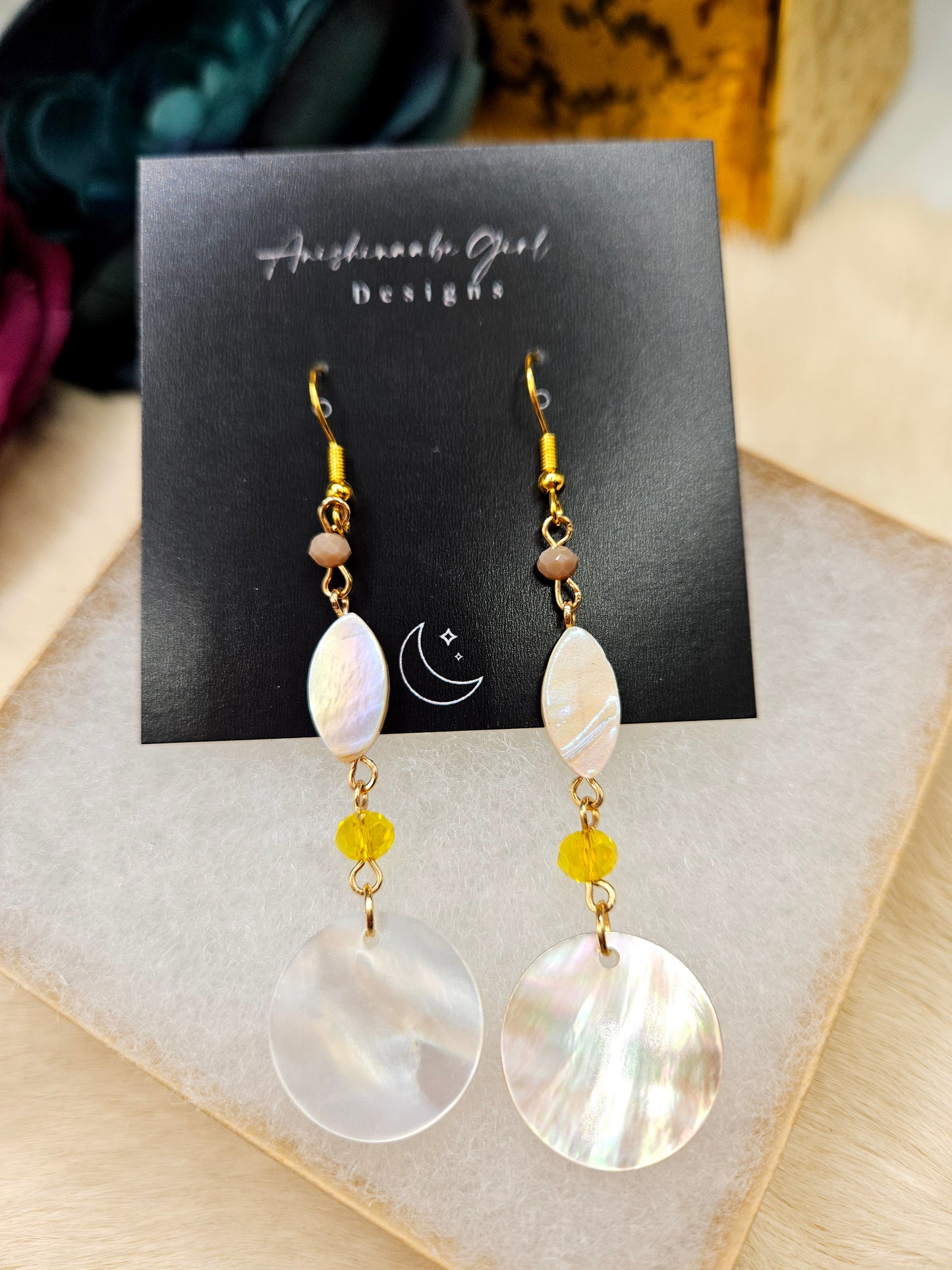 Shell Drop Earrings