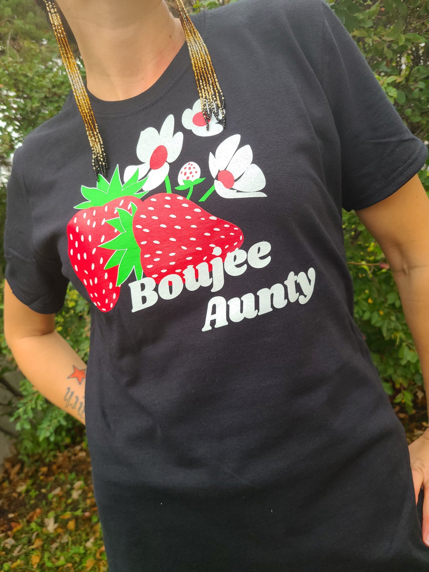 Boujee Aunty T-Shirt - Black