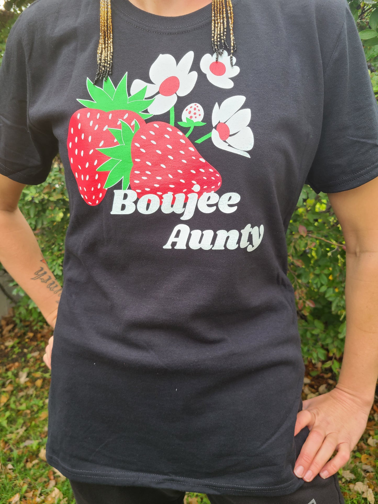 Boujee Aunty T-Shirt - Black